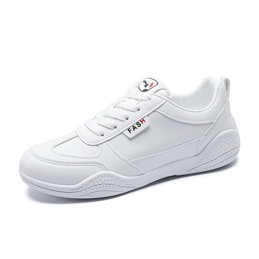 Lace Up Round Toe Flat Athletic